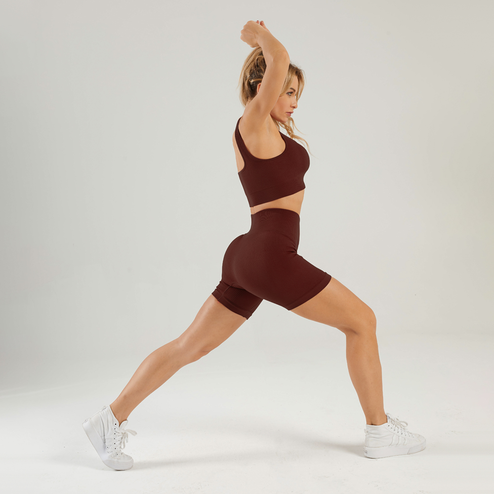 Hergymclothing workout bra and leggings set