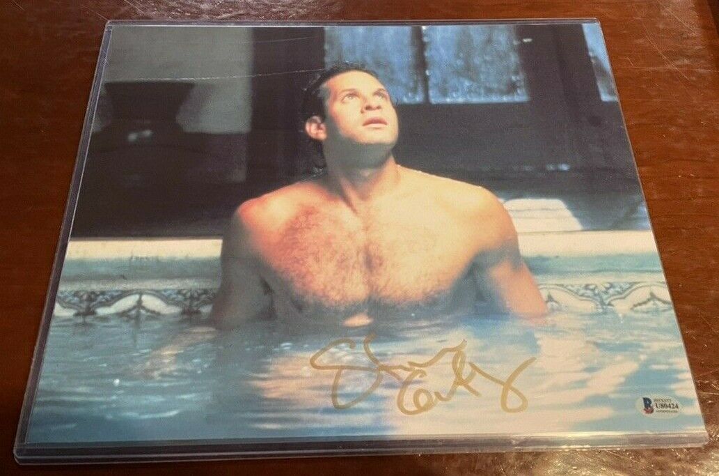 Steve Guttenberg as Jack Bonner in Cocoon signed 11x14 Photo Poster painting BAS Beckett COA