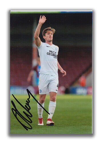 ALEX WOODYARD HAND SIGNED 6X4 Photo Poster painting - PETERBOROUGH - FOOTBALL AUTOGRAPH 1.