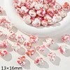 Red Serie Ceramic Beads DIY Bracelet Necklace Accessories