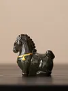 Color-Changing Tea Pet - Tang Dynasty Horse | Lucky Tea Table Ornament for the Year of the Horse, Auspicious Symbol of Success