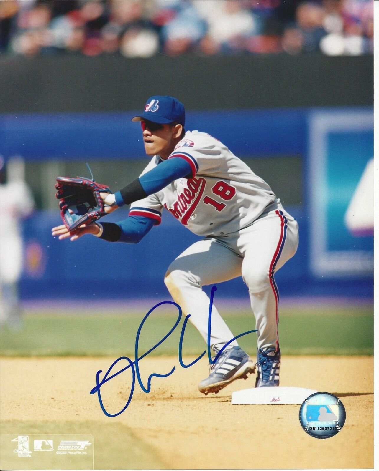 Orlando Cabrera Autographed 8x10 Montreal Expos#S800