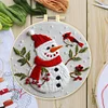 Snowman-Embroidery Kit