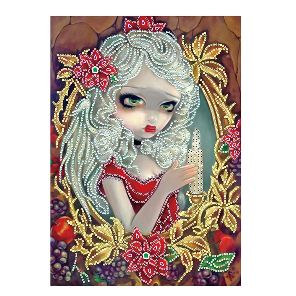 

Big Eyes Doll - Special Shaped Diamond Painting - 30*40CM, 501 Original