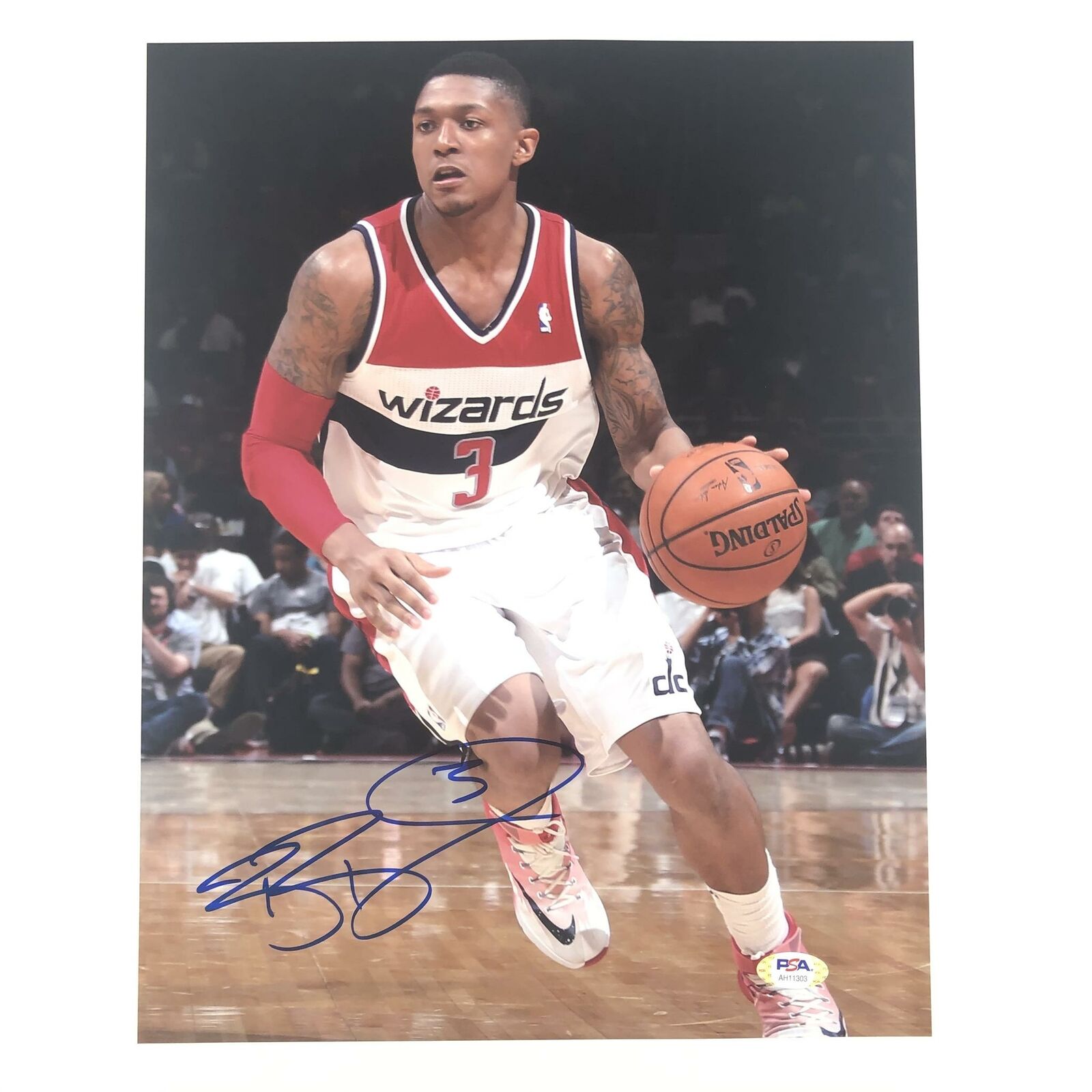 Bradley Beal signed 11x14 Photo Poster painting PSA/DNA Washington Wizards Autographed