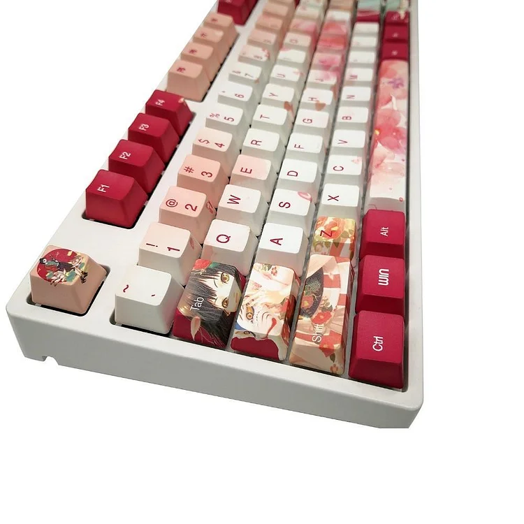 Cherry Blossom Girl Keycap Set