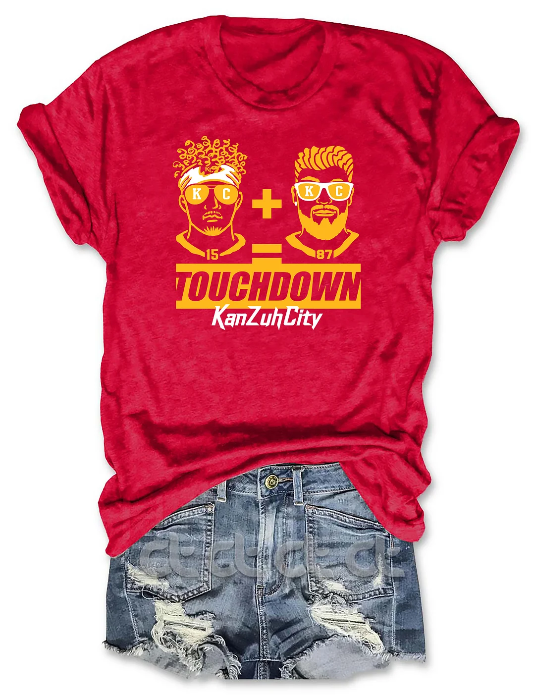 Kansas City Chiefs Touchdown KanZuhCity T-Shirt