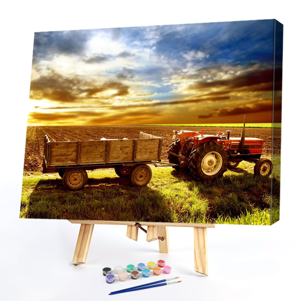 

50*40CM - Paint By Numbers - Countryside, 501 Original