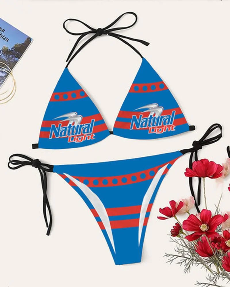 Women's Casual Printed Bikini Suits