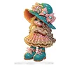 (Multistyle) Acrylique Mignon Fille-Bricolage Ornement 5D Bricolage Artisanat