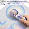 Outils &agrave; rouleau pour diamant painting (10 rainures) &ndash; accessoires pour d&eacute;butants et amateurs de strass