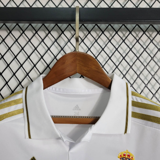 11-12 Real Madrid Home Kids Kit Football Shirt Thai Quality