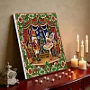 Xmas Ballet Framed Special Shape Diamond Painting Kit 25x25cm