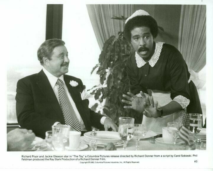 Jackie Gleason Richard Pryor The Toy Original Press 8X10 Photo Poster painting