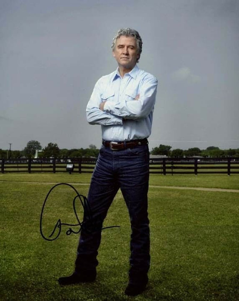 Patrick duffy signed autographed dallas bobby ewing 11x14 Photo Poster painting