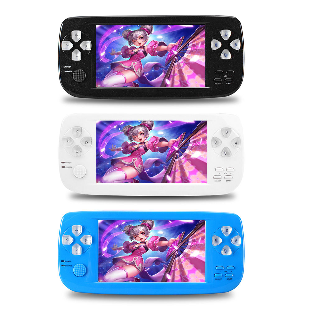 

RS-100 Retro Handheld Video Game Console Built-in 3000 16GB GBA FC Games, Black, 501 Original