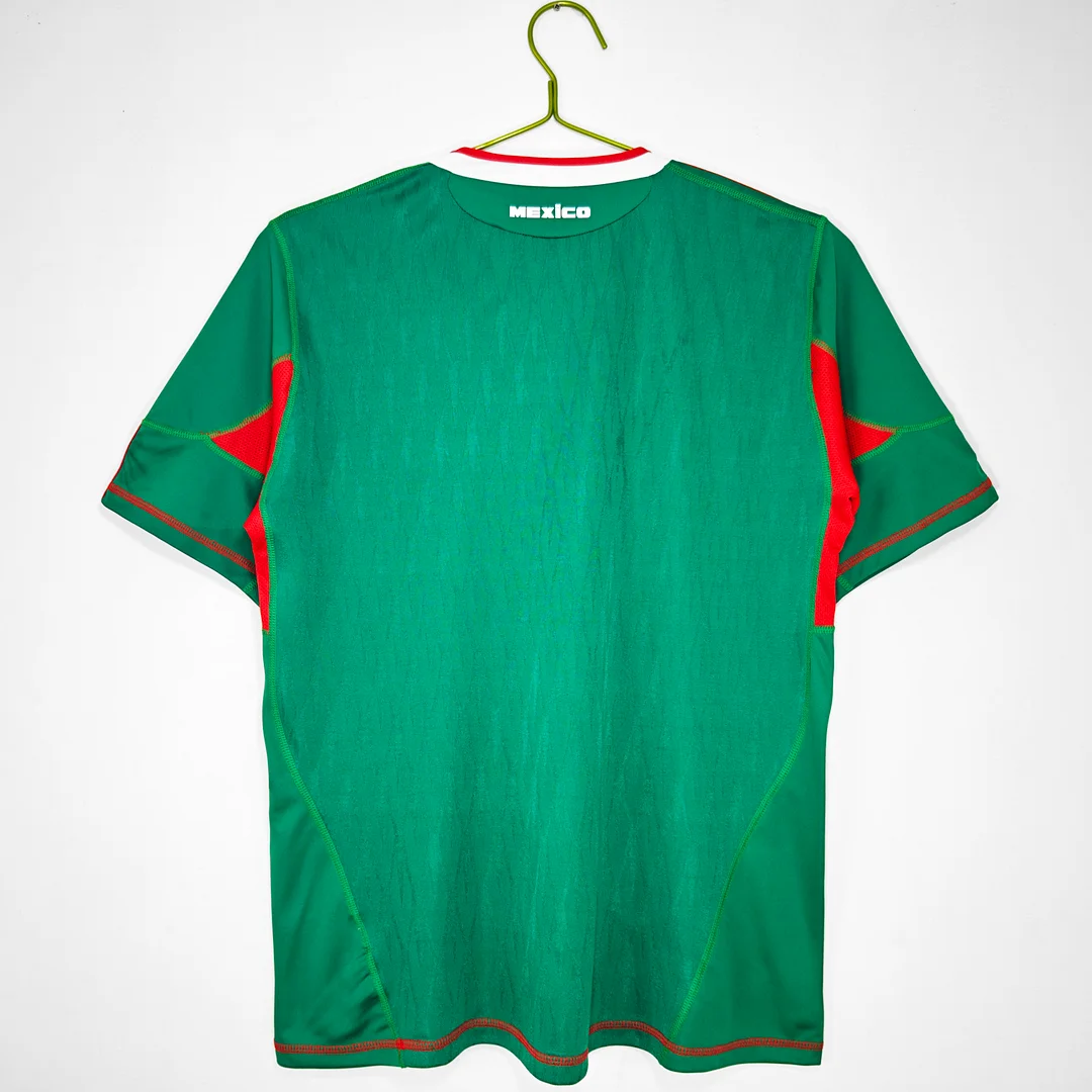Retro 2010 Mexico Home Football T-Shirt Thai Quality
