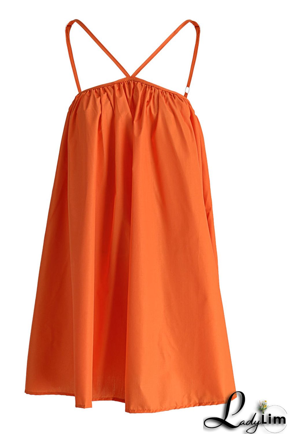 Black Sexy Solid Patchwork Halter Dresses