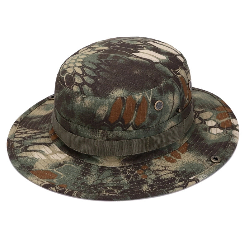 Suppliers Outdoor Camping Camouflage Hat Fishing Hat Travel Fisherman Hat Beni Hat Men And Women Sun Protection Hat