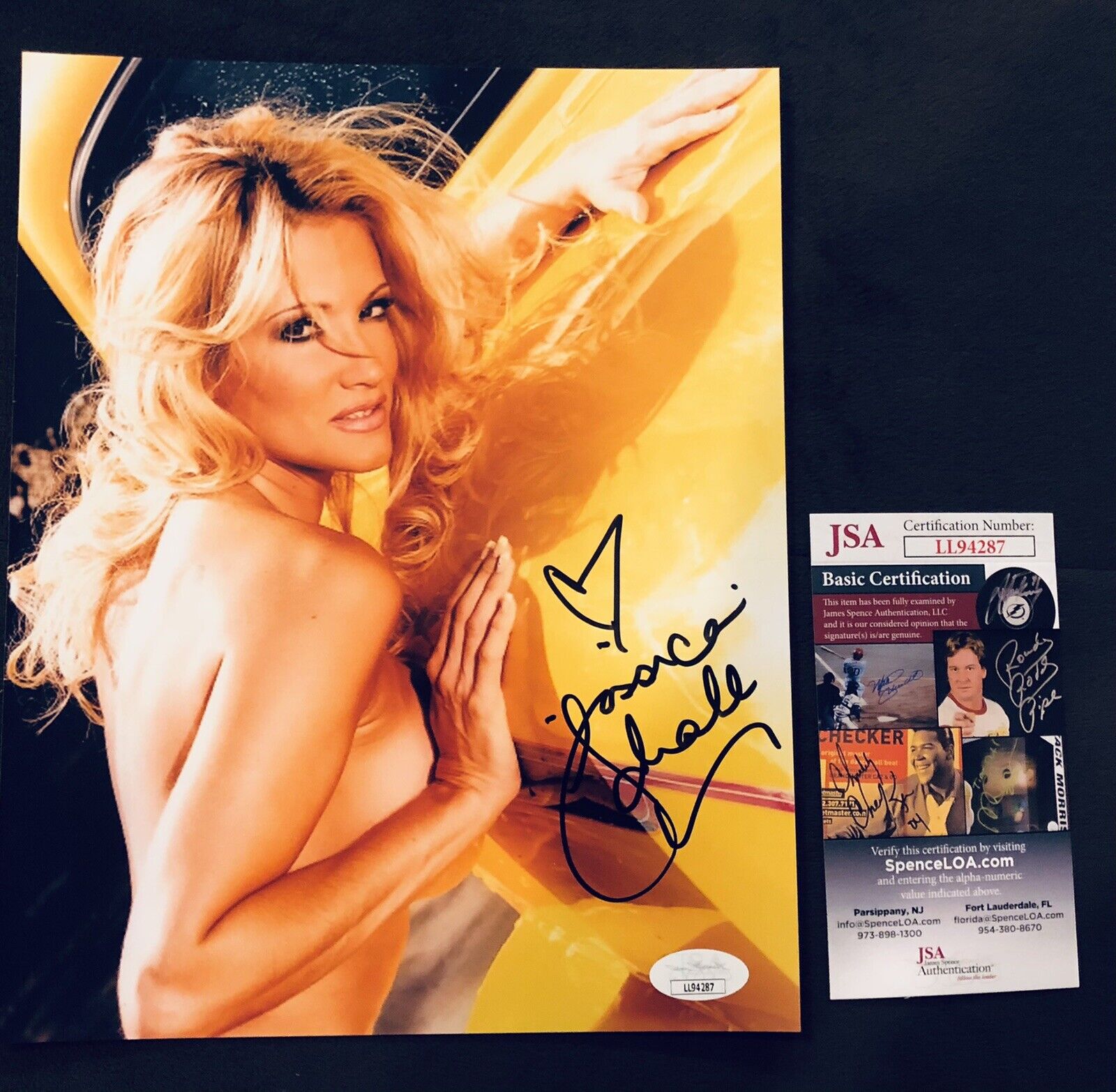 Jessica Drake Signed 8x10 Photo Poster painting ADULT STAR AUTOGRAPH Naughty America JSA Rare