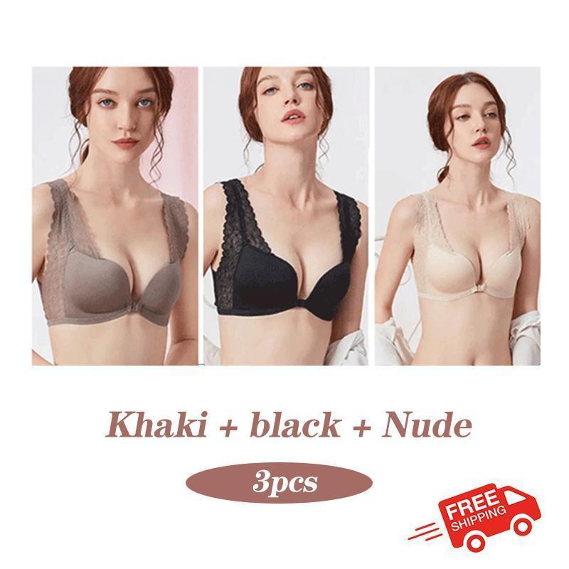  thdmladies 3D Corrective Bra Front buckle lace thedmladies