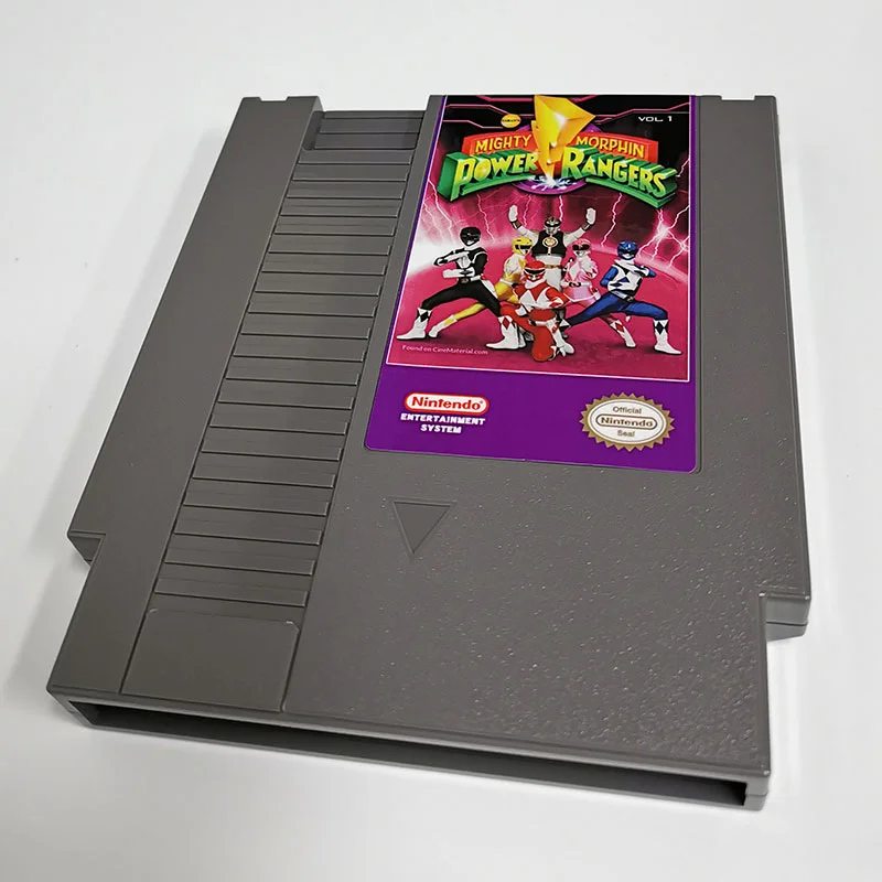 Power Rangers For Nintendo NES - 8 Bit Game Cartridge