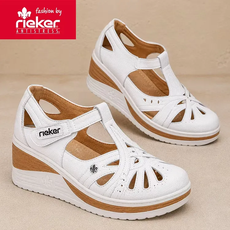 ELEGANTNI ŽENSKI SANDALI RIEKER, UDOBNI ZA MILO POLETJE