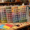 24-Color 7200pcs 2.6mm Fuse Bead Set | Acrylic Hollow Cylinder Beads, Elegant Pixel Art Beads