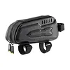 Bicycle Hard Shell Triangle Bag Anti-Scratch Bike Front Handlebar Bag Large Capacity Road Bike Front Tube Pouch for Road Mountain Bikes Frame Bag