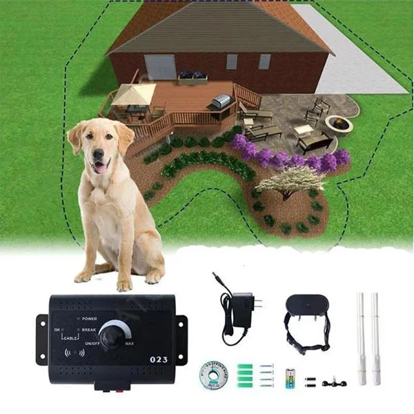 Dog Electric Waterproof Fence With Training Collar/Wireless Electric Dog Fence