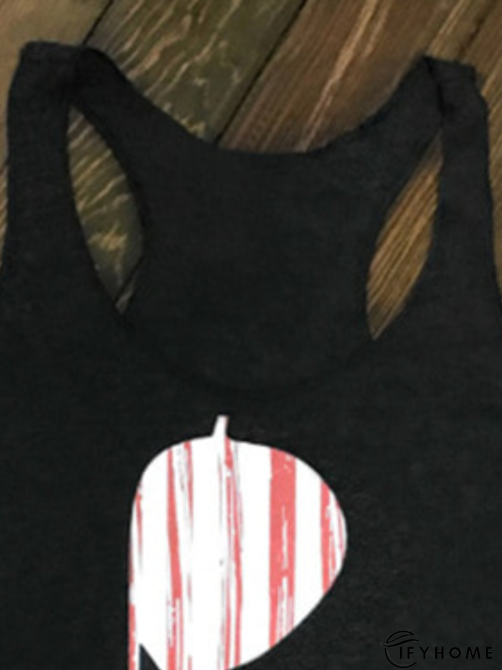 Printed Casual Sleeveless Cotton-Blend shirt & Top | IFYHOME