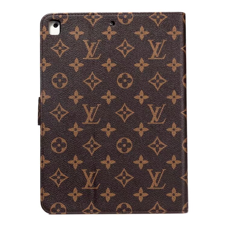 LV Luxury Louis Vuitton Canvas Monogram Leather Fresh Summer Theme Pattern Apple iPad case ProCaseMall