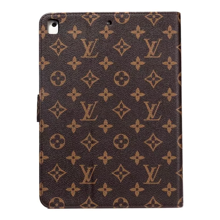 LV Luxury Louis Vuitton Canvas Monogram Leather Fresh Summer Theme Pattern Apple iPad case ProCaseMall