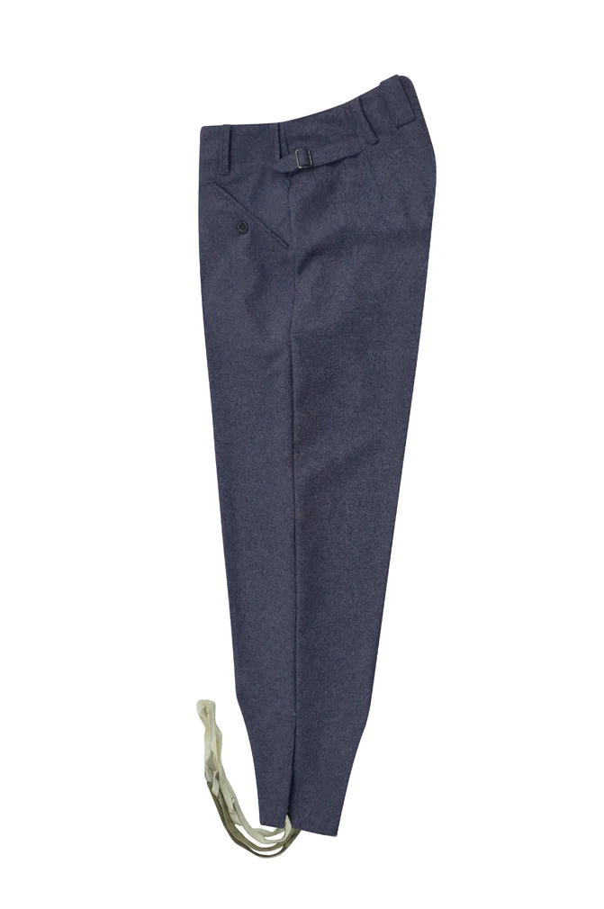   Luftwaffe German Blue Grey Wool Fliegerhose Flight Trousers German-Uniform