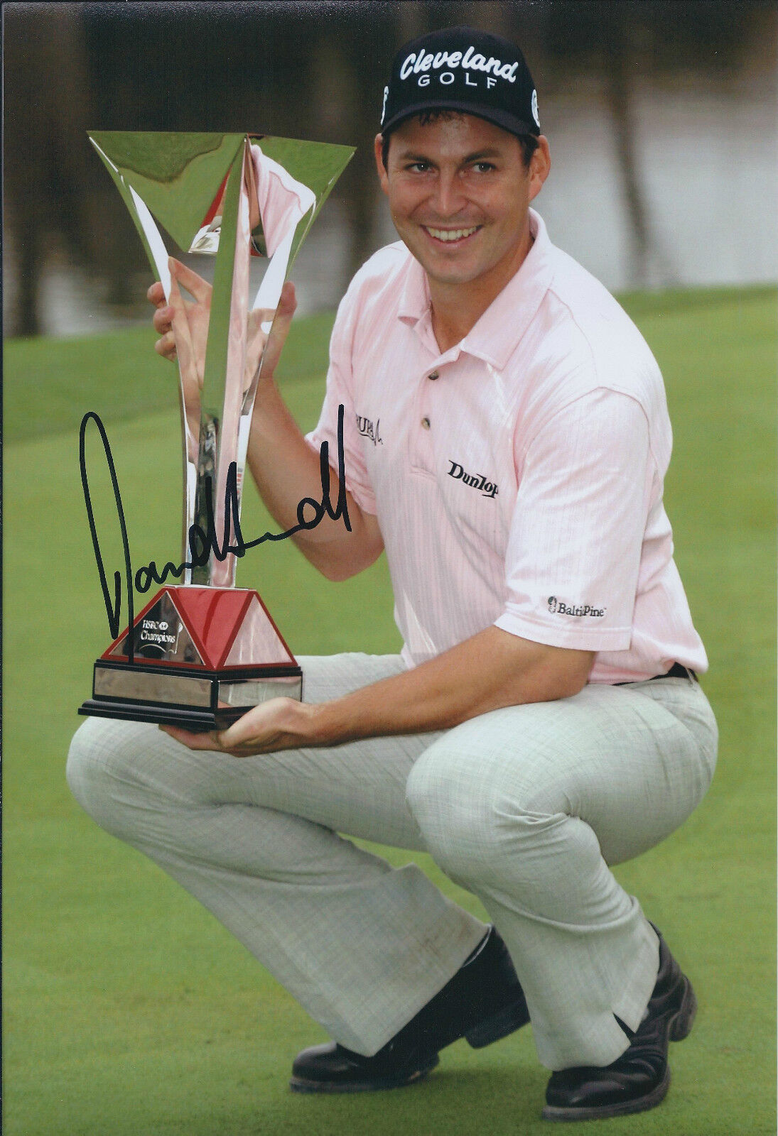 David HOWELL SIGNED Autograph 12x8 Photo Poster painting AFTAL COA HSBC Champion Golf Winner