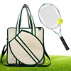 [US Local Warehouse] Tennis Tote Bag Large Tennis Bag Sports Handbag Pickleball Bag for Men and Women