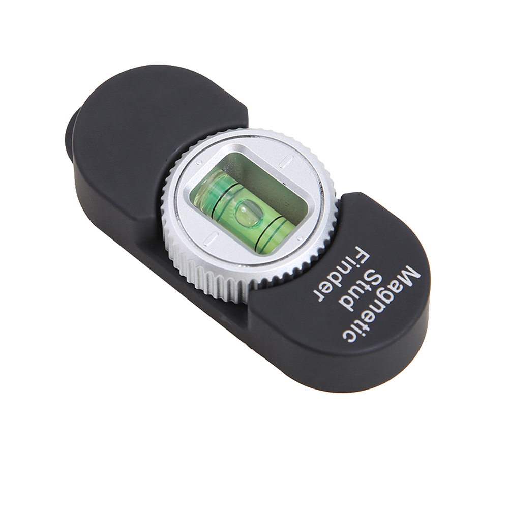 

2 in 1 Magnetic Stud Finder w/Spirit Level Balancer Mini Metal Stud Guide, Black, 501 Original