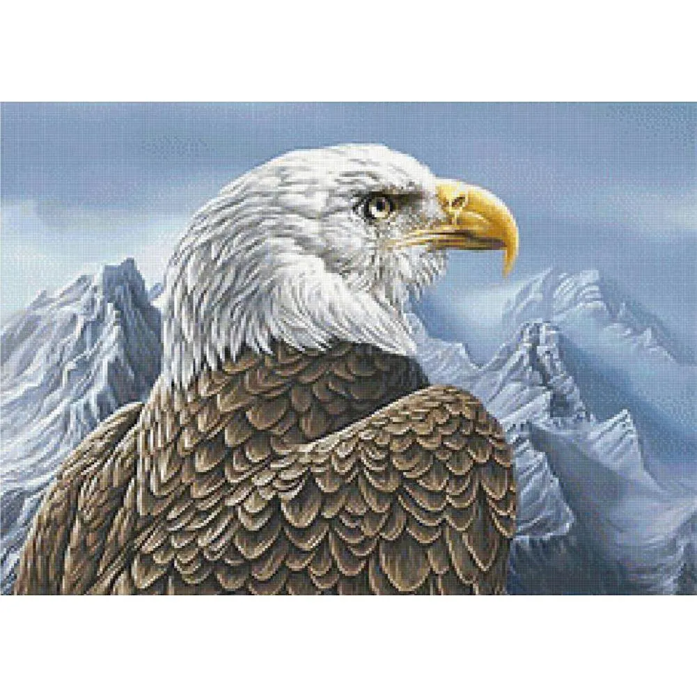 Full Round Diamond Painting Eagle