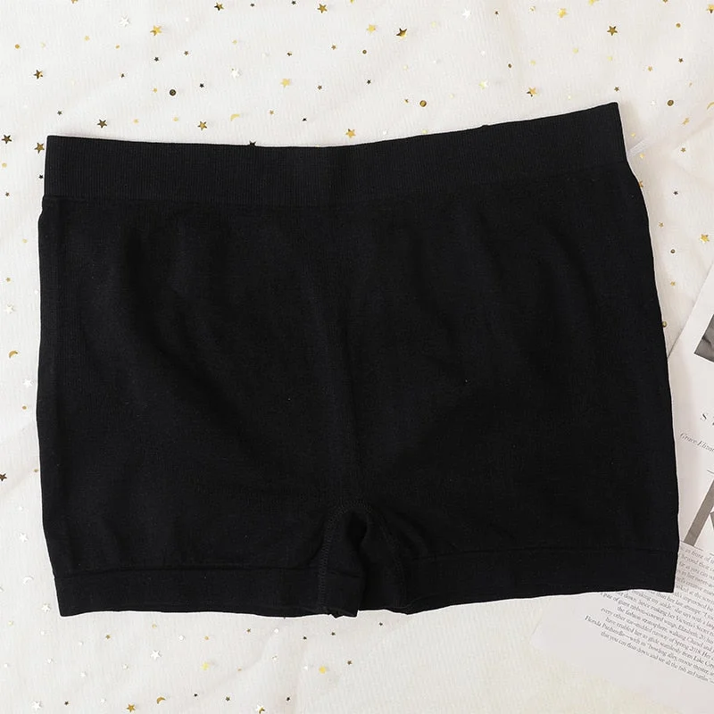 High Waist Shorts Women Hip Push Up Shorts Summer Safety Short Pants Seamless Boxer Panty Female Tummy Control Fitness Underwear