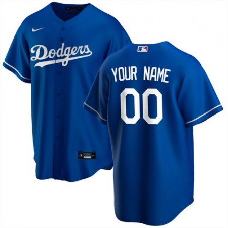 Men's Los Angeles Dodgers Customized Stitched MLB Jersey WM5N