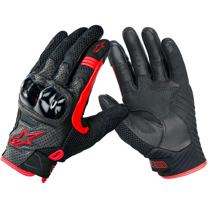Zorbike <A star> motorcycle riding gloves carbon fiber anti-fall mesh breathable touch screen gloves