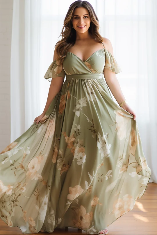 Plus Size Green Dresses  Plus Size Green Collection : Fresh, Elegant &  Perfect for Every Occasion  Green is the color of nature's charmcalming  yet vibrant, it's ideal for plus-size women