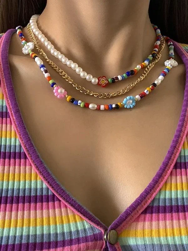 Multicolor necklace