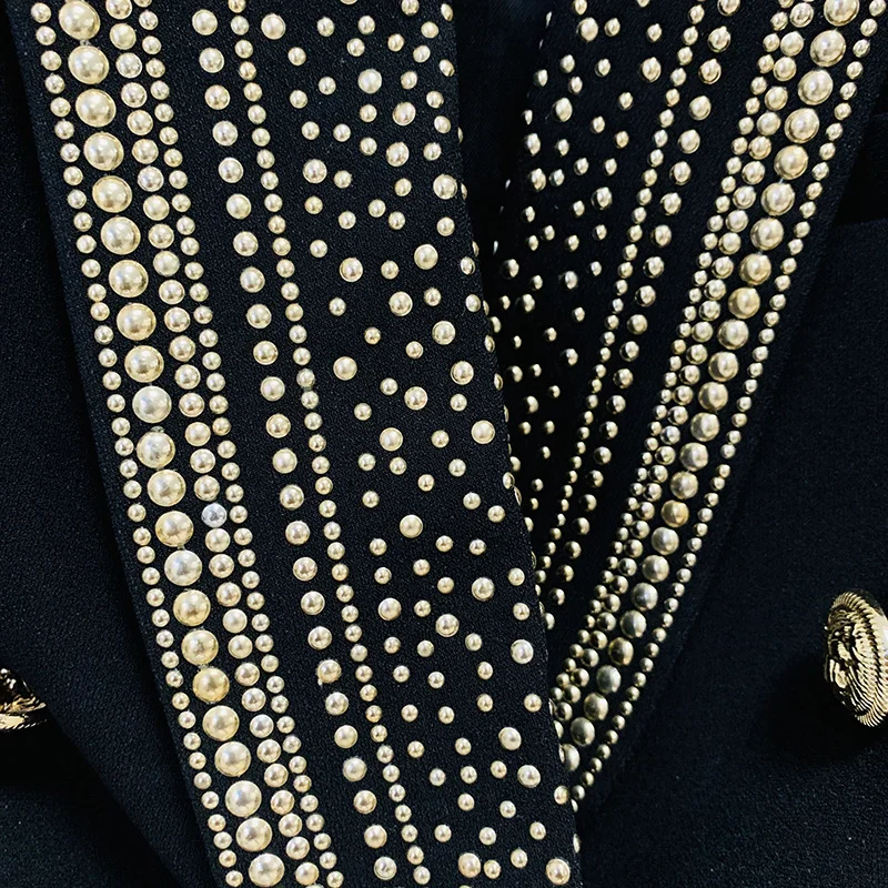 Nigikala Nigikala Fashion Star New Hot Metal Sheet Belt Green Fruit Collar Long Blazer