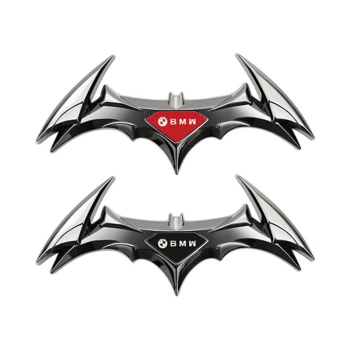 Car Bat Personalized Metal Car Sticker