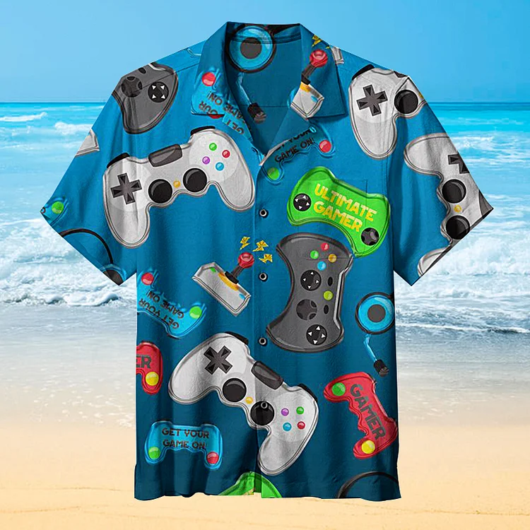 I Like Playing Video Games | Hawaiian Shirt