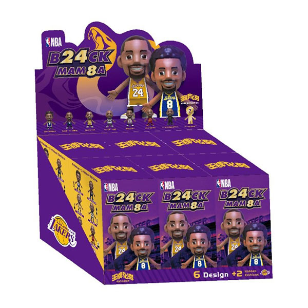 Limited Unopened Kobe Bryant Ace Player Black Mamba Mystery Blind Box 3.5" Figure-