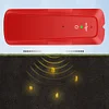 Mini Handheld Wall Detector Metal Wood Studs Depth Tracker Scanner (Red)