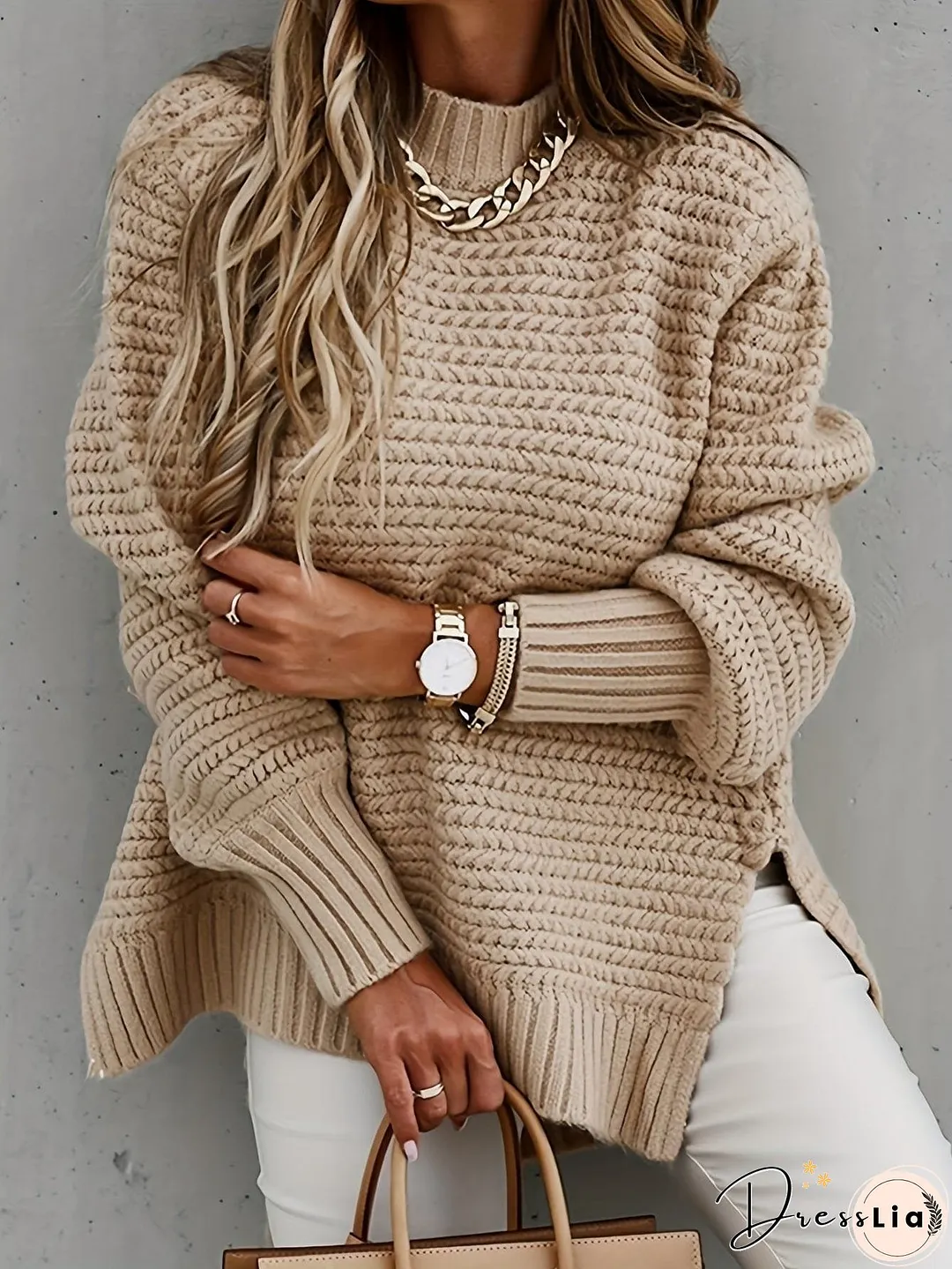 Everyday Waffle Knit Sweater