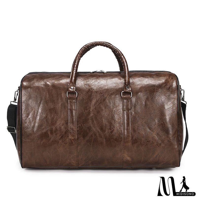 MidiSono - Vintage Strong Durable Large Capacity Waterproof Travel Duffel Bag
